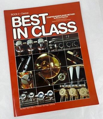 Best In Class : Book 2 Clarinet (Sheet Music, 1983)