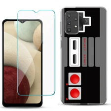 For Samsung Galaxy A32 5G Slim Case, w/ Tempered Glass - Game Controller
