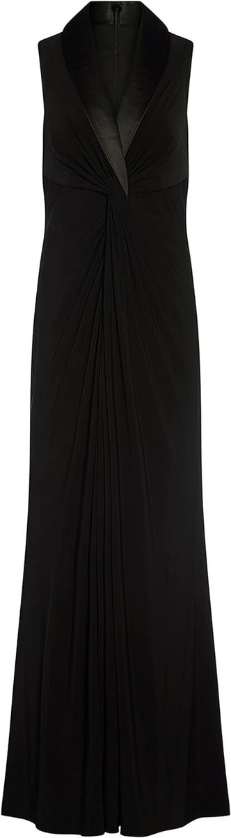 Adrianna Papell Tuxedo Matte Jersey Gown in • Price