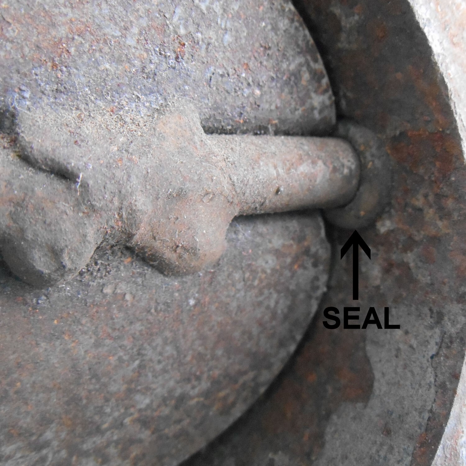 NOS 196989 MOPAR exhaust manifold heat control valve shaft with bushing & seal eBay