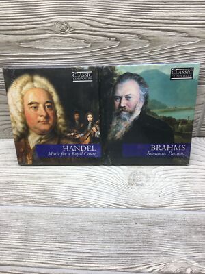 Handel Music For A Royal Court Brahms Romantic Passions CDs  Classic Composers