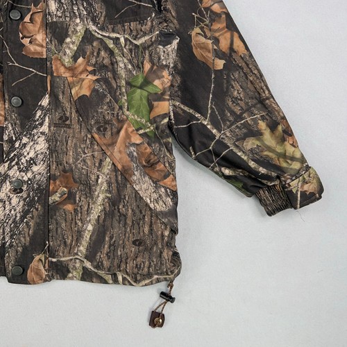 Cabelas Jacket Womens Small Brown Green Camo Mossy Oak Break Up Hunting Outdoors - Picture 4 of 14