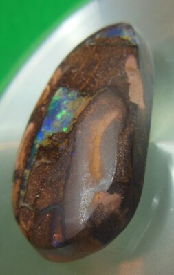 11.80ct Boulder Opal, Natural Earth Mined in Australia, Multi-Colors