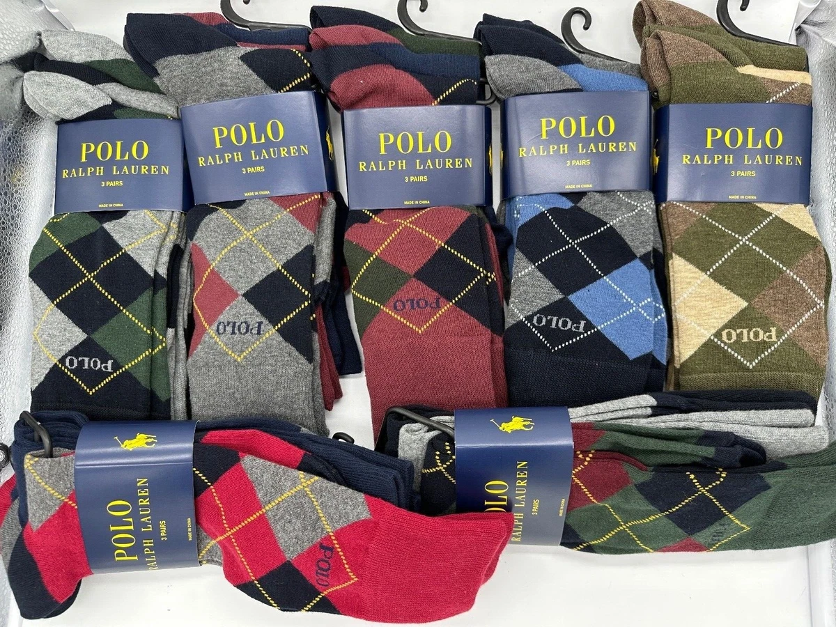 argyle dress socks