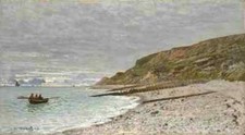 Claude Oscar Monet La Pointe De La Heve, Sainte Adresse A4 Print