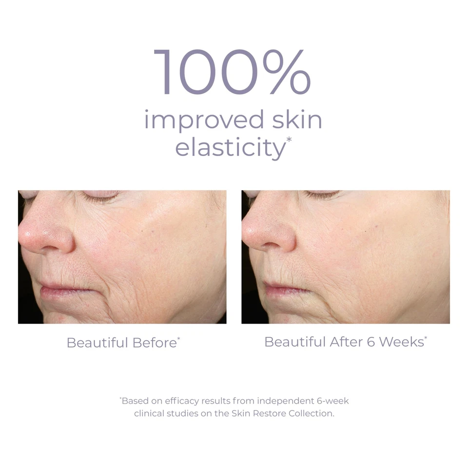 Crema facial de doble acción para péptidos y colágeno Derma E Advanced 2 oz Foto 3 de 4