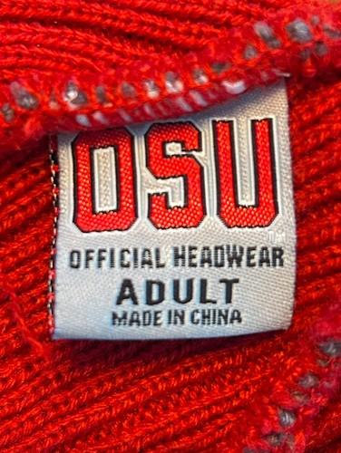 OSU Official Headwear Beanie Adult One Size - Picture 3 of 6