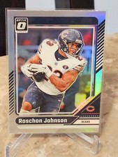 2024 Panini Donruss Optic Roschon Johnson Silver Holo Prizm #33