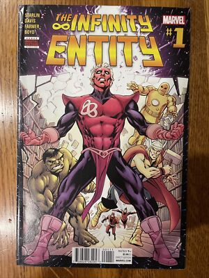 The Infinity Entity #1A, 2016, Jim Starlin, Alan Davis, Marvel Comics Key Issue