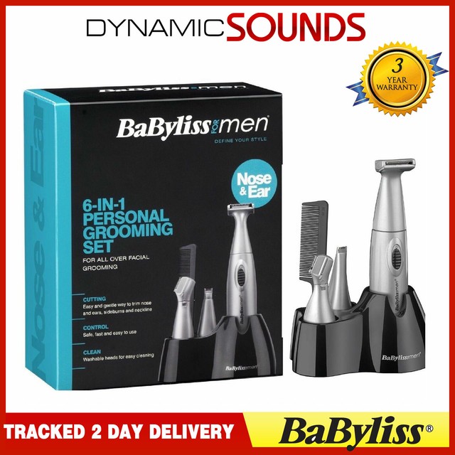 babyliss 6 in 1 grooming kit