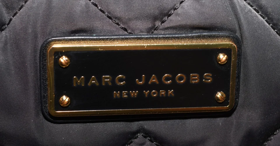 Marc Jacobs New York Black Quilted Backpack with Carrying Handle - Image 2 of 4