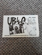 BEL13 ADVERT 5X8 UB40 : RAT IN MI KITCHEN SINGLE
