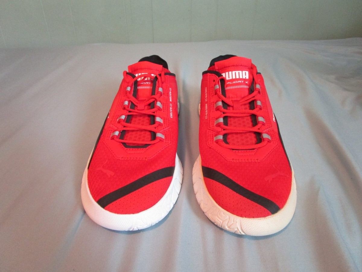 PUMA SF Replicat-X Ferrari Mens 9 Rosso Corsa Red Running Shoes