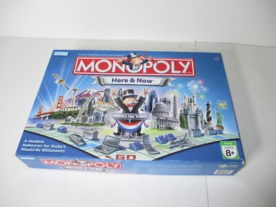 MONOPOLY HERE AND NOW PARKER BROTHERS 2006 REAL ESTATE EDITION