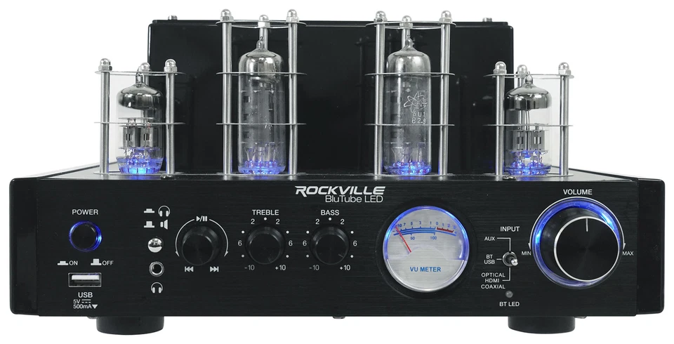 Rockville Tube Amplifier Amp Bluetooth Receiver For Yamaha NS-6490 Speakers - Image 3 of 4