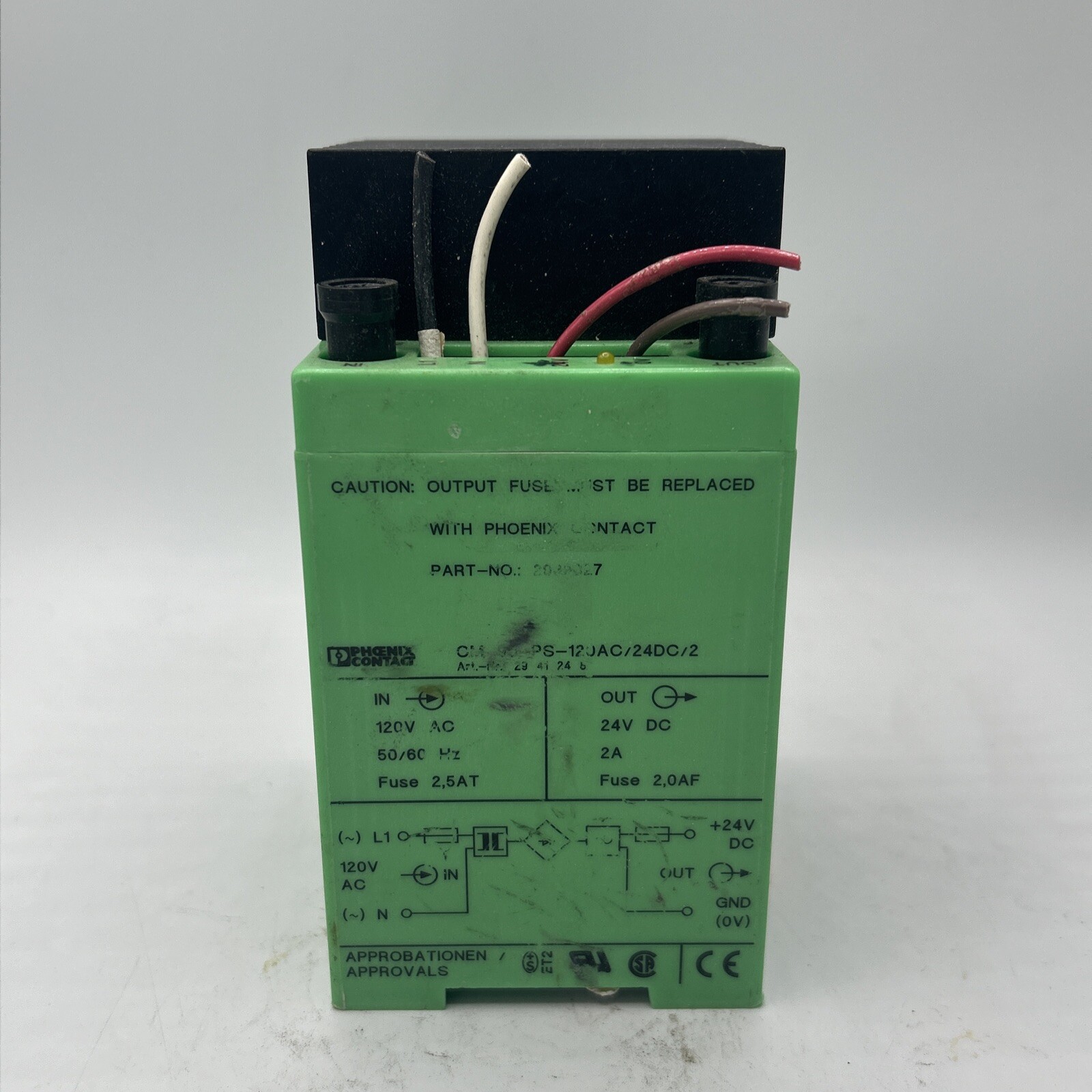 Phoenix Contact CM-90-PS-120AC/24DC/2 120V 50/60 Hz