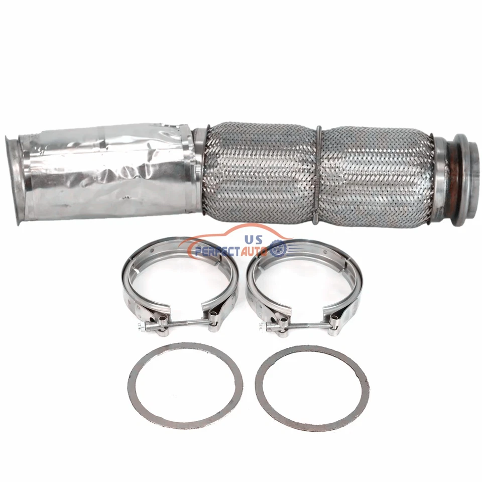 Kits de tubos flexibles de fuelle de escape para Volvo VNL D13 Mack OEM #23789373 Foto 2 de 4