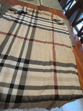 Fraas Scarf Color Tan/Burgandy Black