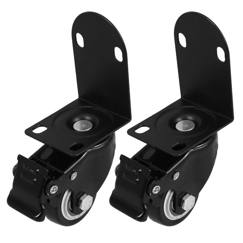 2 Pcs Étui Chariot Accessoires Roue Petite Roulette Roues Chariots soldes avec