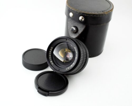 Lente gran angular Mir-1B (Мир-1В) 2,8/37 negra edición M42 montaje - Imagen 8 de 10