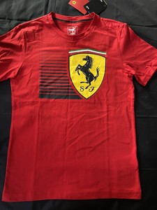 puma ferrari red t shirt