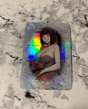 HINATA HYUGA Wedding Naruto Double Side Waifu CCG Goddess Story Anime Card A