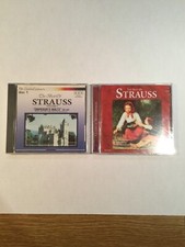 Lot of 2 - Strauss CDs : Volume 1 Emperors Waltz, The Best of Strauss