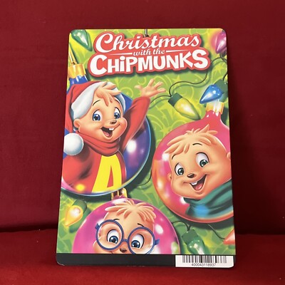 Blockbuster Movie Backer Card Mini Poster 5.5  x 8  Christmas With The Chipmunks