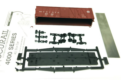 ACCURAIL #4402 H.O. Scale Pennsylvania 40' O.B. Box Car Steel Door