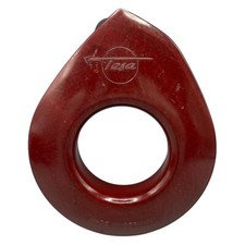 Tesa Abroller Klebeband Bakelit 5872 Beiersdorf Hamburg Rund 16,5cm Rot 50 Jahre