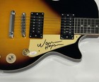 WARREN HAYNES SIGNED SUNBURST DLP ELECTRIC GUITAR VERY RARE PROOF JSA COA — photo 2