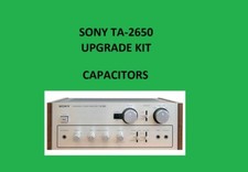 Stereo Amplifier SONY TA-2650 Repair KIT - all capacitors