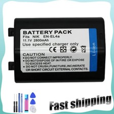 1x 2800mah Battery for Nikon EN-EL4 EN-EL4a D2X D2H D3 D3S D3X F6