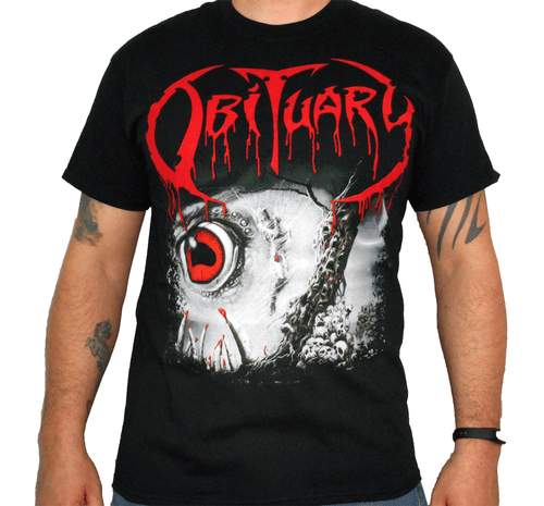 OBITUARY (Cause Of Death) Men's T-Shirt - Afbeelding 1 van 4