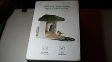 Smart Bird Feeder with Camera - Battery/Solar Powered AI Bird Recognition - NEW