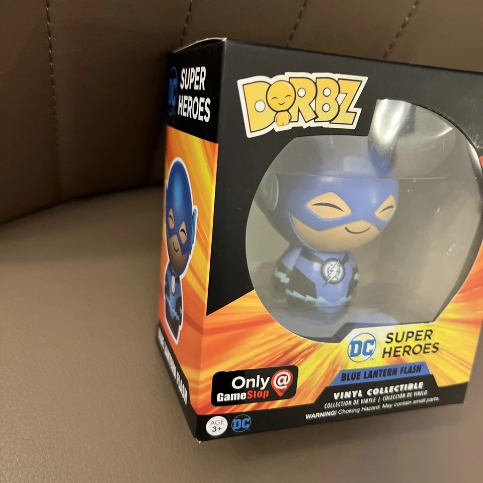 Funko Dorbz DC Super Heroes 286 Blue Lantern Flash, exclusivo Game Stop Foto 3 de 4