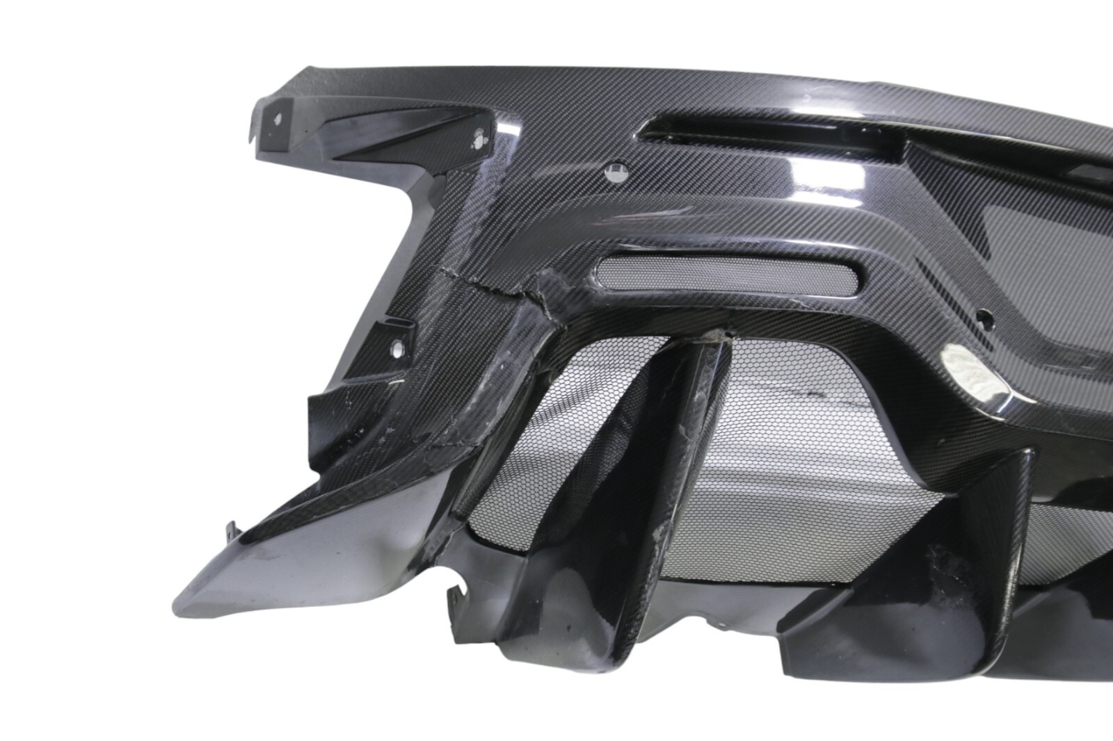 McLaren 600LT Rear Carbon Fiber Bumper Valance Diffuser 13AB829RP 2019 2020 OEM
