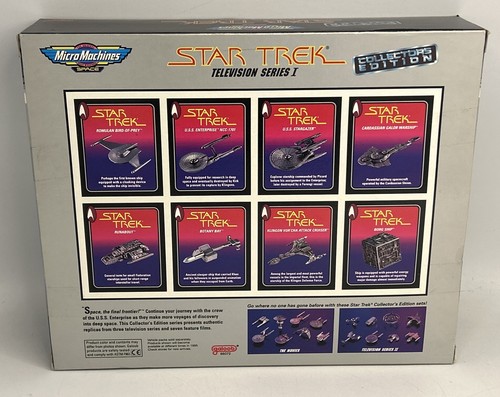 Micro Machines Star Trek TV Series I Collectors Edition #065351 1995 Galoob New - Picture 3 of 7