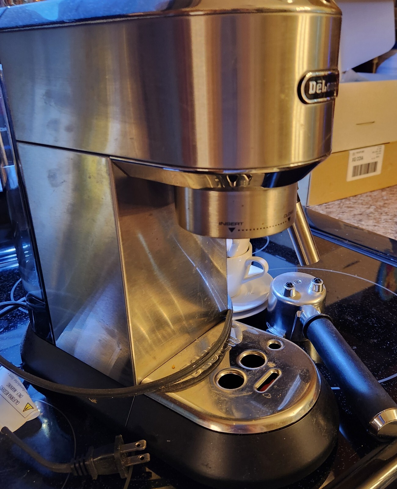 DeLonghi America EC685M Dedica Deluxe Espresso Maker, Silver eBay