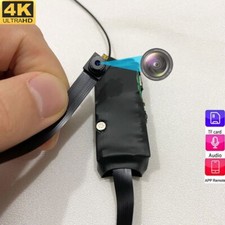 New 4K WiFi Wireless HD 1080P Smallest IP Mini Button DIY Micro Camera Recorder