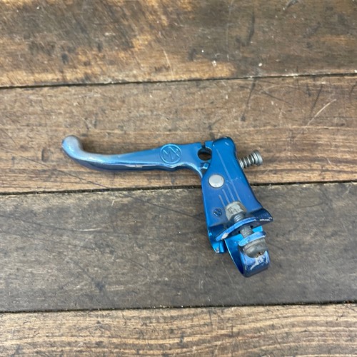 Dia Compe Tech 3 Brake Lever MX 1984 84 Old School BMX Right Blue OG 1980s Rear - Picture 11 of 11