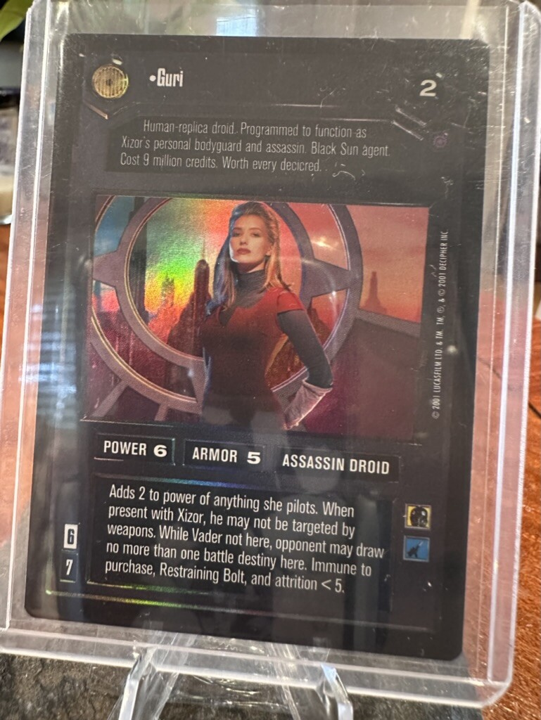 Star Wars CCG Reflections III Individual Foil Cards (You Pick) Rockets Garden