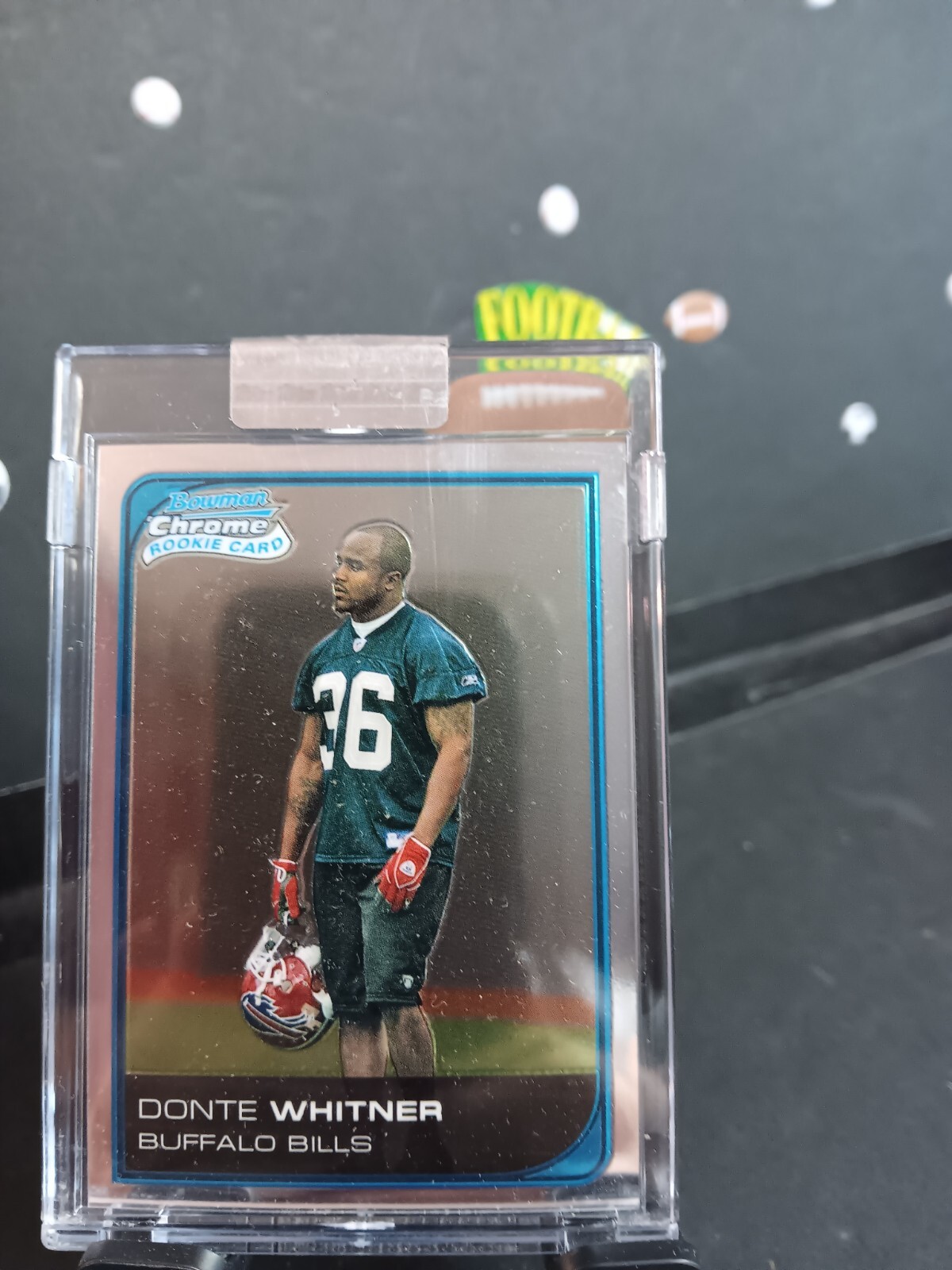 2006 Bowman Chrome - Uncirculated Rookies #66 Donte Whitner /519 (RC)