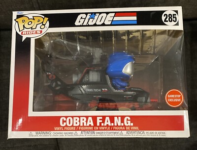 Cobra F.A.N.G. w/ Cobra Commander Gamestop Exclusive GI Joe Funko POP! Rides 285