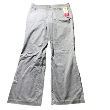 Riders By Lee Womens Pants Size 14 Slims Comfort Waist Plum Kitten Beige NWT