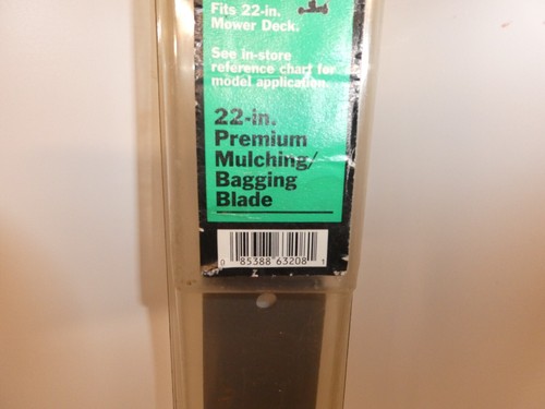 NEW Sears Craftsman Mulching Bagging Mower Blade 7133272 / 141443 22" Long - Picture 4 of 12