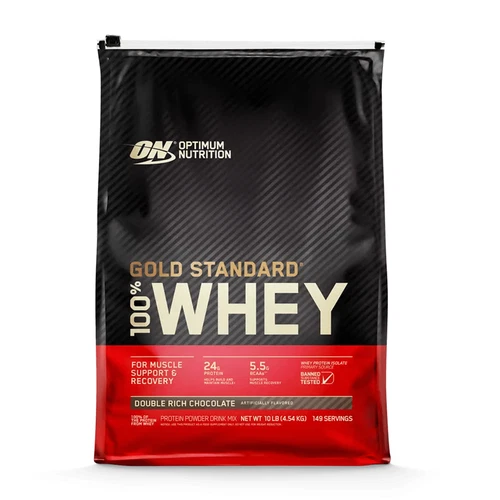 OPTIMUM NUTRITION 100% Gold Standard Whey Protein Double Rich Chocolate 10 lb
