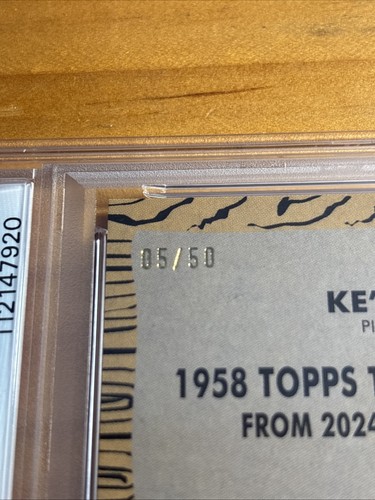2024 Topps Archives - 1958 TV Western Autografi Ke'Bryan Hayes #58WA-KH - 5/50 - Foto 3 di 3