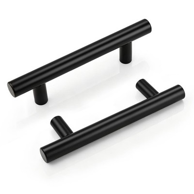 10 Pack 3 Inch Cabinet Pulls,Black Kitchen Cabinet Handles,Bathroom Bedroom D...