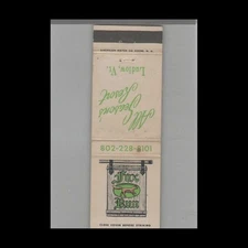 Matchbook Cover - Fox Run Resort Ludlow, VT